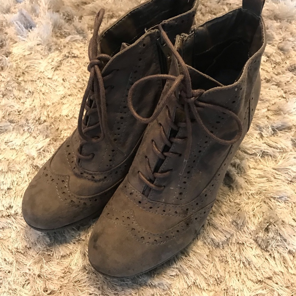 Booties with cool design